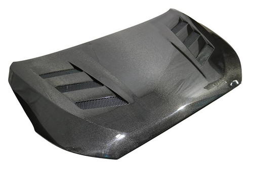 IMAGE 1 - 2019-2020 Hyundai Veloster 2DR AMS Style Carbon Fiber Hood by ViS Racing - 19HYVEL2DAMS-010C IMAGE 1 - 2019-2020 Hyundai Veloster 2DR AMS Style Carbon Fiber Hood by ViS Racing - 19HYVEL2DAMS-010C