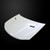 Image 1 - CLQ Functional Ram-Air Hood Fiberglass for 2008-2013 Dodge Avenger by Amerihood - DA08AHCLGFHW