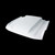 Image 1 - Non-Sport Cowl-Style Functional Heat Extractor Hood for 2021-2024 Ford Bronco by Amerihood - FB21AHCWLFHW