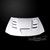 Image 6 - Base/SXT/RT/SRT-8 VIP-Style Dual-Functional Fiberglass Hood for 2006-2010 Dodge Charger by Amerihood - DC06AHVIPFHW