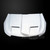 Image 5 - WS6 Functional Ram-Air Fiberglass Hood for 2011-2015 Chevrolet Cruze by Amerihood - CCZ11AHWS6FHW