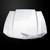 Image 3 - V6/GT 3" Cowl Functional Heat Extractor Fiberglass Hood for 2010-2012 Ford Mustang by Amerihood - FM10AHCWLFHW