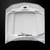 Image 7 - V6/GT 3" Cowl Functional Heat Extractor Fiberglass Hood for 2010-2012 Ford Mustang by Amerihood - FM10AHCWLFHW