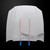 Image 3 - GT500 3" Cowl Functional Heat Extractor Fiberglass Hood for 2010-2014 Ford Mustang by Amerihood - FM10AHCWLFHW500