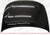 IMAGE 1 - 1997-2002 Mitsubishi Mirage 2DR OEM Style Carbon Fiber Hood by ViS Racing - 97MTMIR2DOE-010C