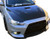 IMAGE 1 - 2008-2015 Mitsubishi Lancer EVO X Terminator GT Style Carbon Fiber Hood by ViS Racing - 08MTEV104DTMGT-010C