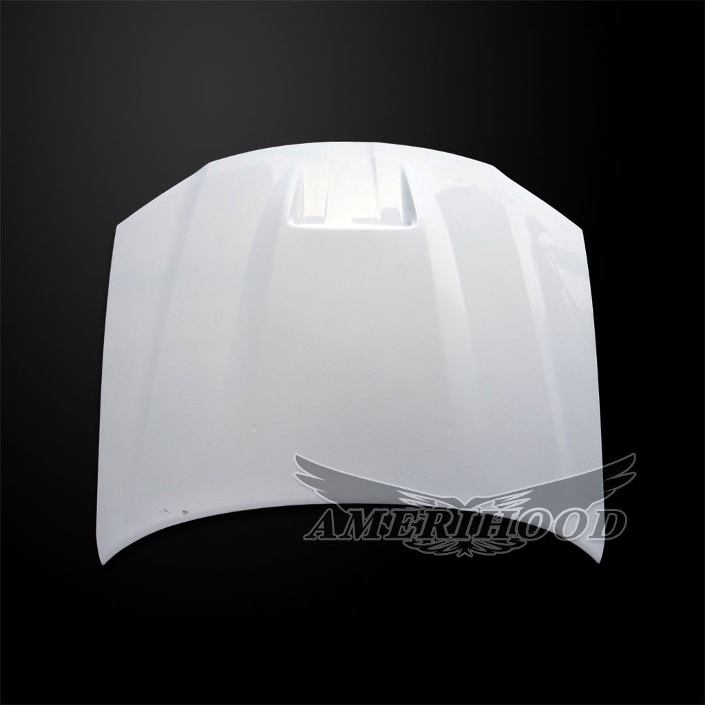 Image 6 - SRT Functional Ram-Air Hood Fiberglass for 2011-2023 Chrysler 300/300c by Amerihood - C311AHSRTFHW