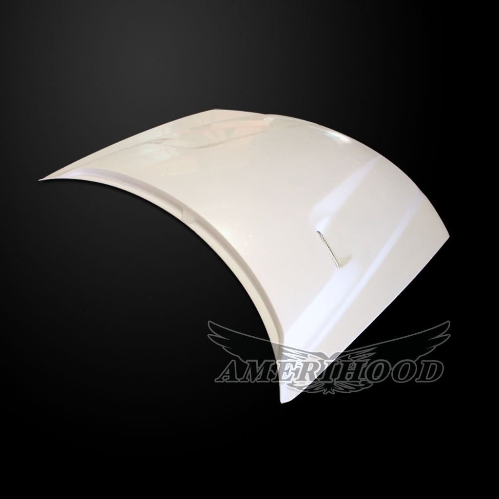 Image 4 - CLQ Functional Ram-Air Hood Fiberglass for 2008-2013 Dodge Avenger by Amerihood - DA08AHCLGFHW