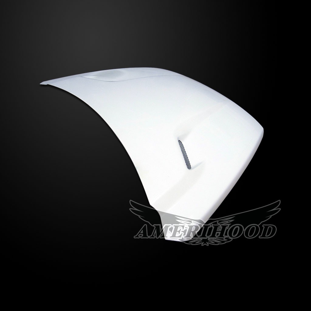 Image 2 - CLQ Functional Ram-Air Hood Fiberglass for 2007-2012 Dodge Caliber by Amerihood - DCB07AHCLGFW