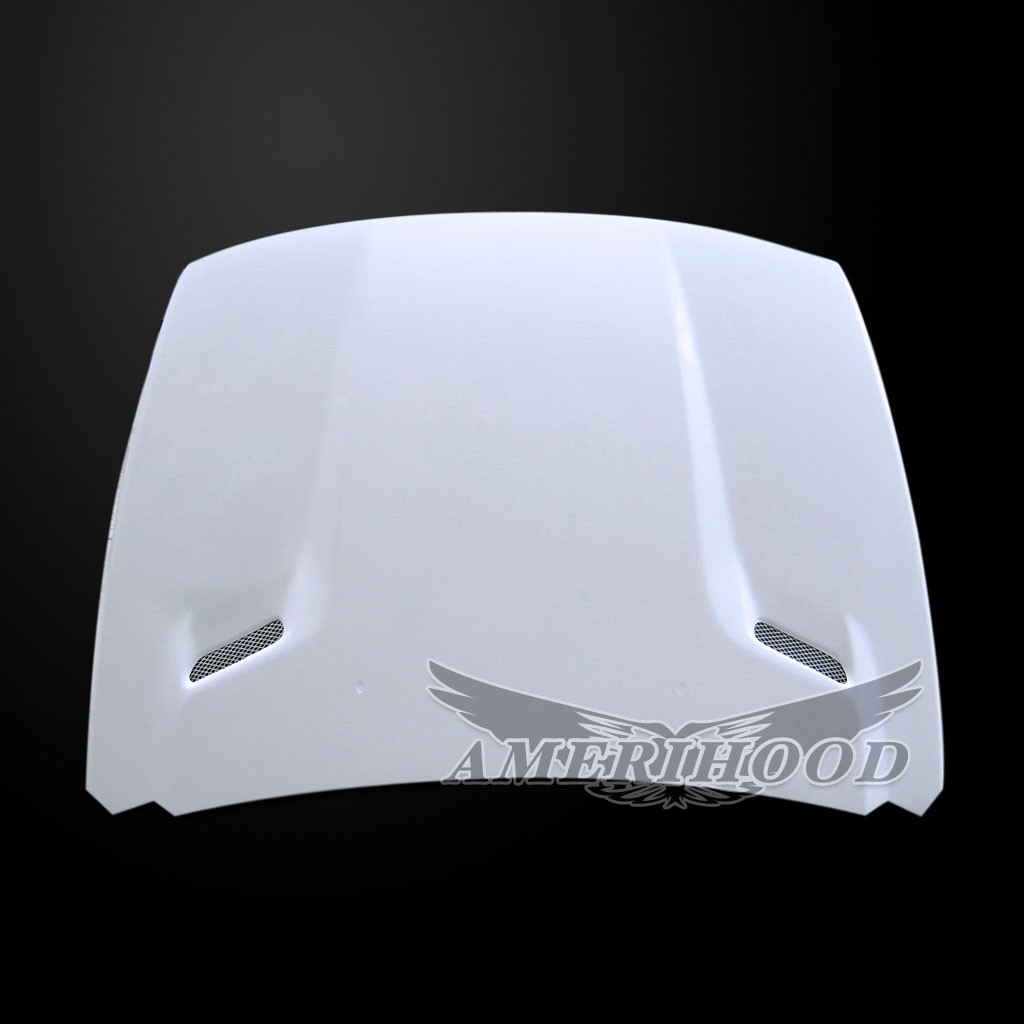 Image 7 - CLQ Functional Ram-Air Hood Fiberglass for 2007-2012 Dodge Caliber by Amerihood - DCB07AHCLGFW