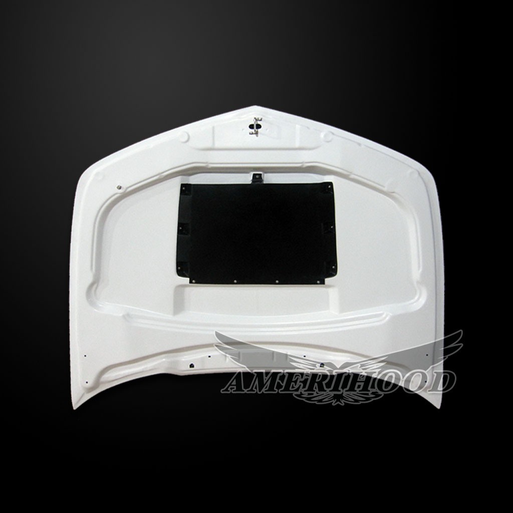 Image 6 - ZL1 Style Functional Heat Extractor Hood Fiberglass for 2010-2015 Chevrolet Camaro by Amerihood - CCM10AHZL1FH