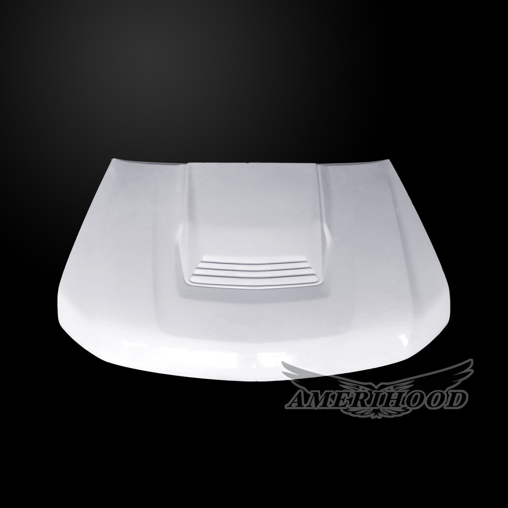 Image 6 - Type-ZR2 Heat-Extractor Functional Fiberglass Hood for 2015-2022 Chevrolet Colorado by Amerihood - CCR15AHZR2FHW