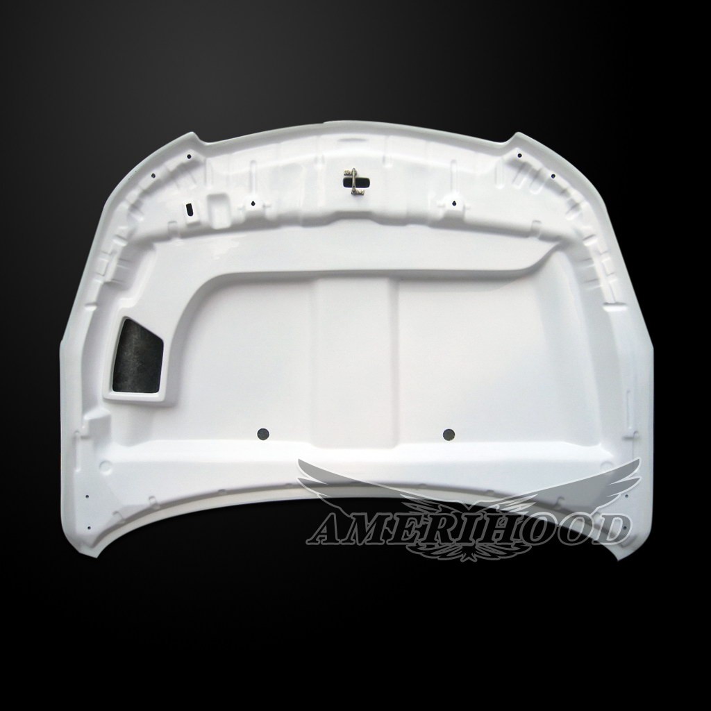 Image 3 - WS6 Functional Ram-Air Fiberglass Hood for 2011-2015 Chevrolet Cruze by Amerihood - CCZ11AHWS6FHW