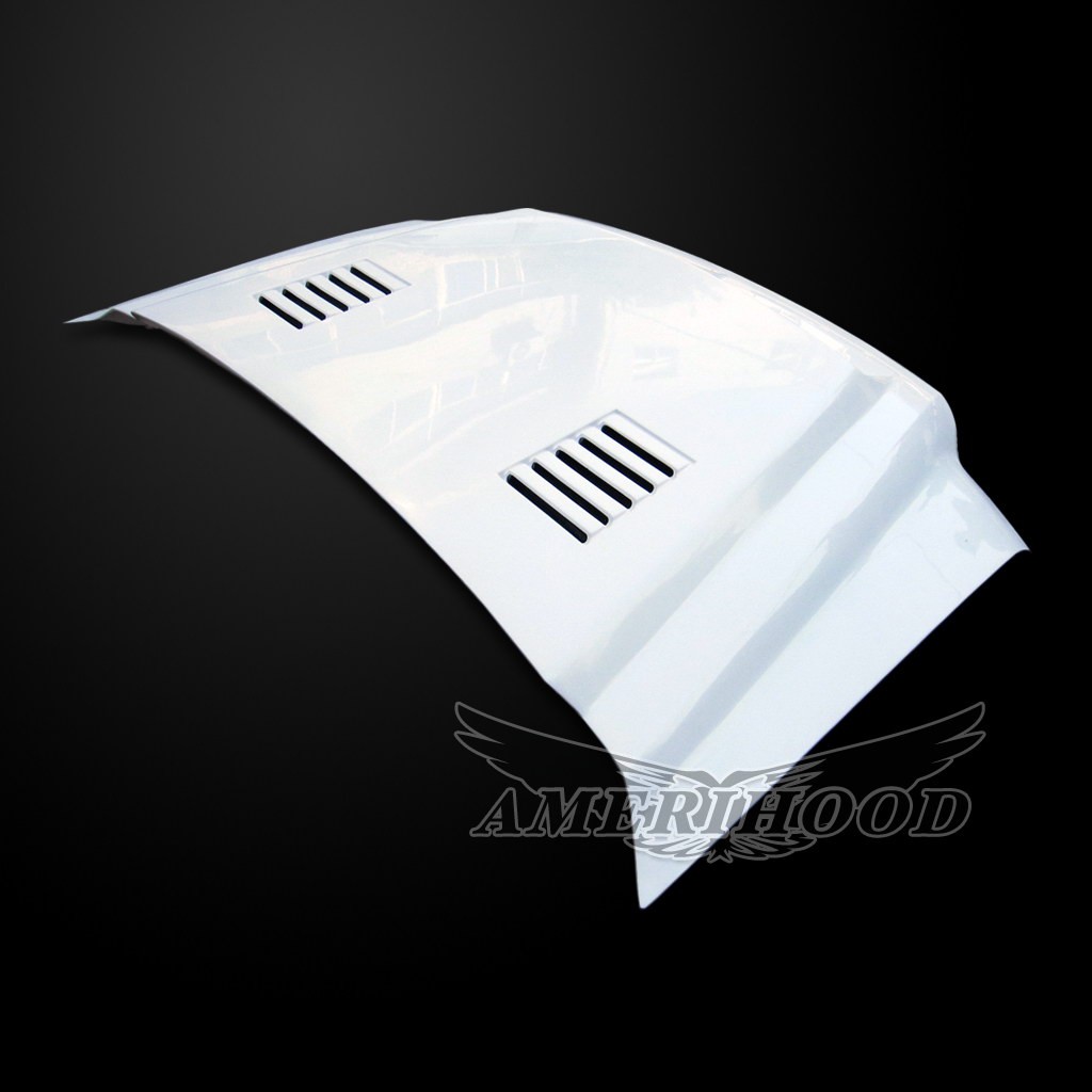 Image 7 - Type-E Dual-Functional Ram Air Fiberglass Hood for 2000-2006 Ford Excursion by Amerihood - FEXC00AHTEFHW