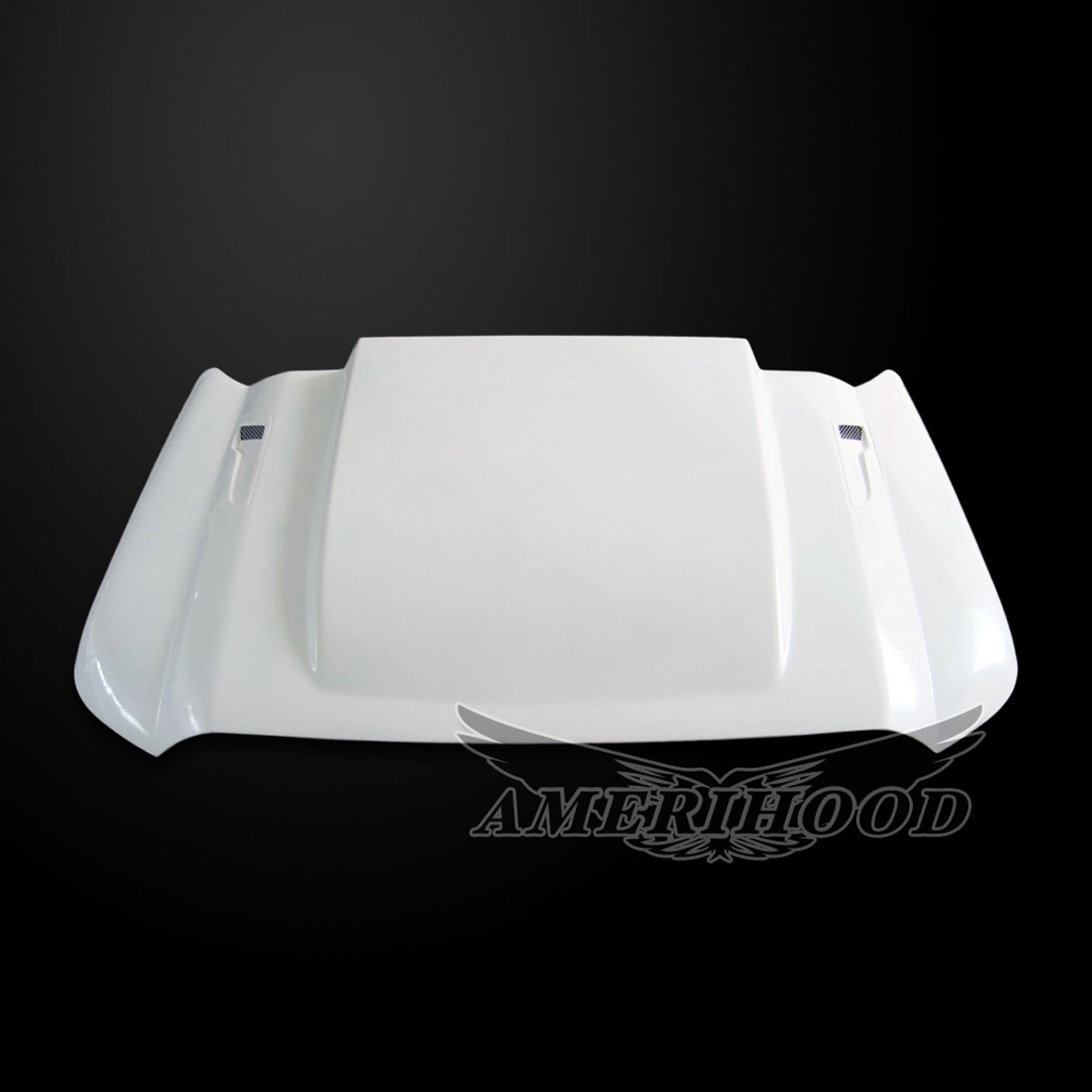 Image 4 - 3" Cowl Fiberglass Dual-Functional Ram Air Hood for 2011-2016 Ford F-450 Super Duty by Amerihood - F4511AHCWLFHW