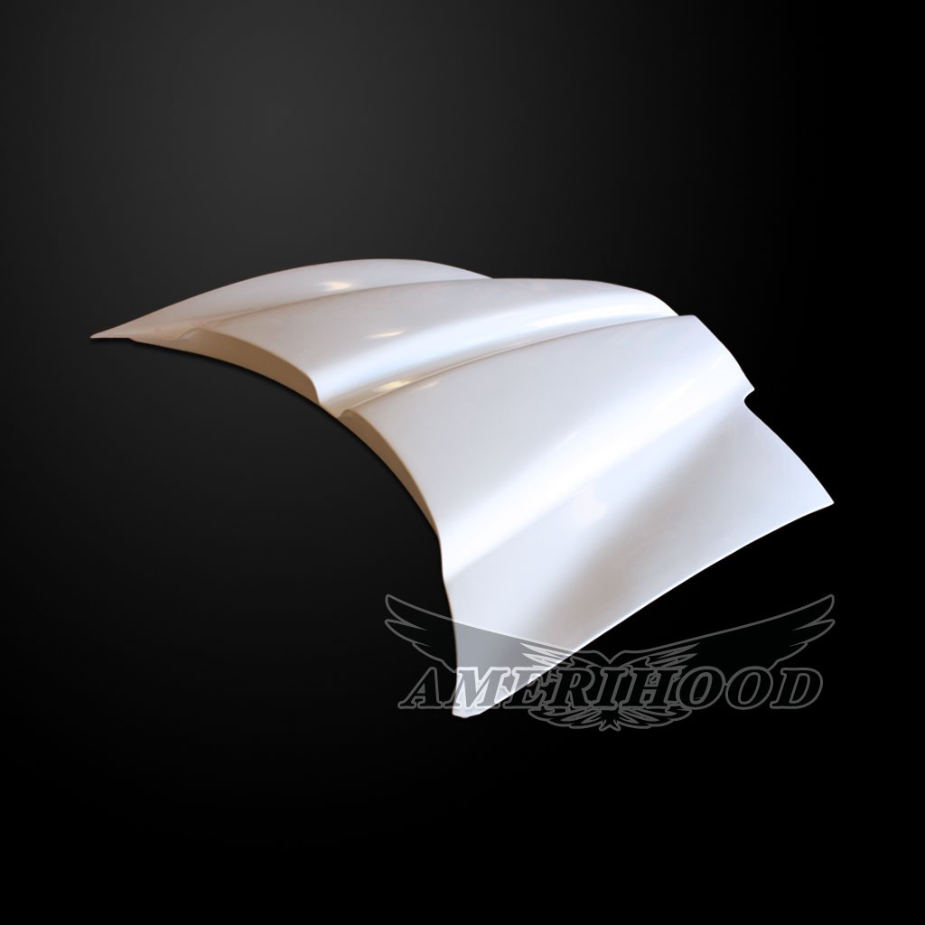 Image 2 - WS6 Functional Ram-Air Hood Fiberglass for 1998-2002 Pontiac Firebird by Amerihood - PF98AHTSFHW