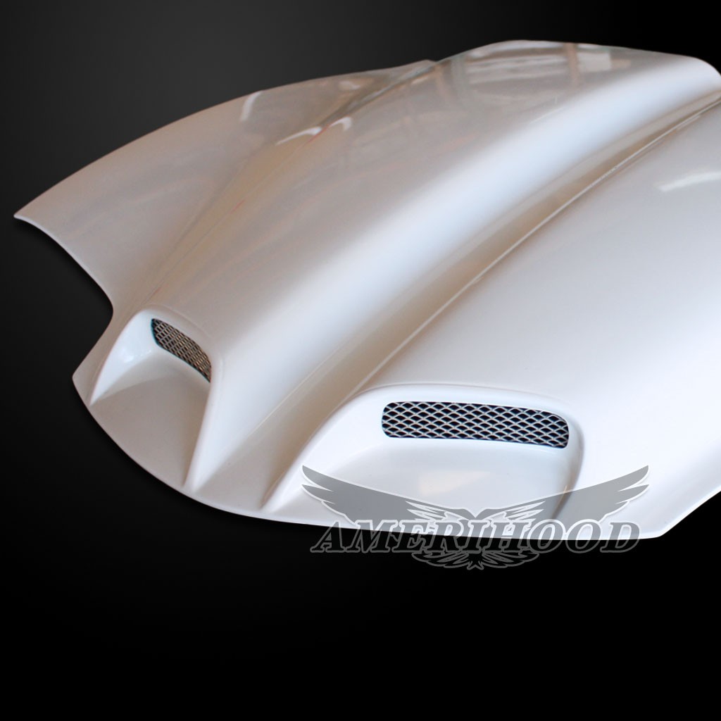 Image 4 - WS6 Functional Ram-Air Hood Fiberglass for 1998-2002 Pontiac Firebird by Amerihood - PF98AHTSFHW