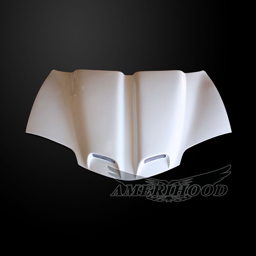 Image 8 - WS6 Functional Ram-Air Hood Fiberglass for 1998-2002 Pontiac Firebird by Amerihood - PF98AHTSFHW