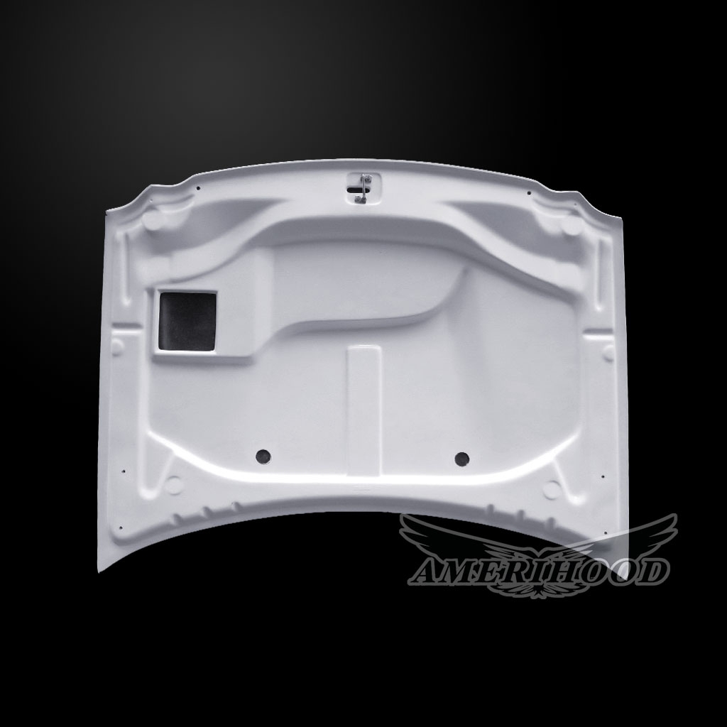 Image 5 - SRT Style Fiberglass Functional Ram-Air Hood for 2005-2010 Jeep Grand Cherokee by Amerihood - JGC05AHSRTFHW