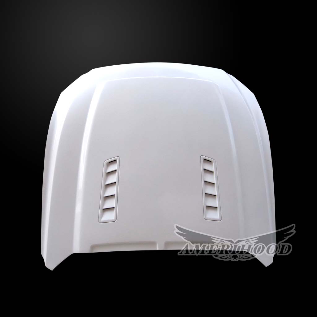 Image 3 - V6/GT/Ecoboost SSE Fiberglass Dual-Functional Ram Air Hood for 2015-2017 Ford Mustang by Amerihood - FM15AHSSEFHW