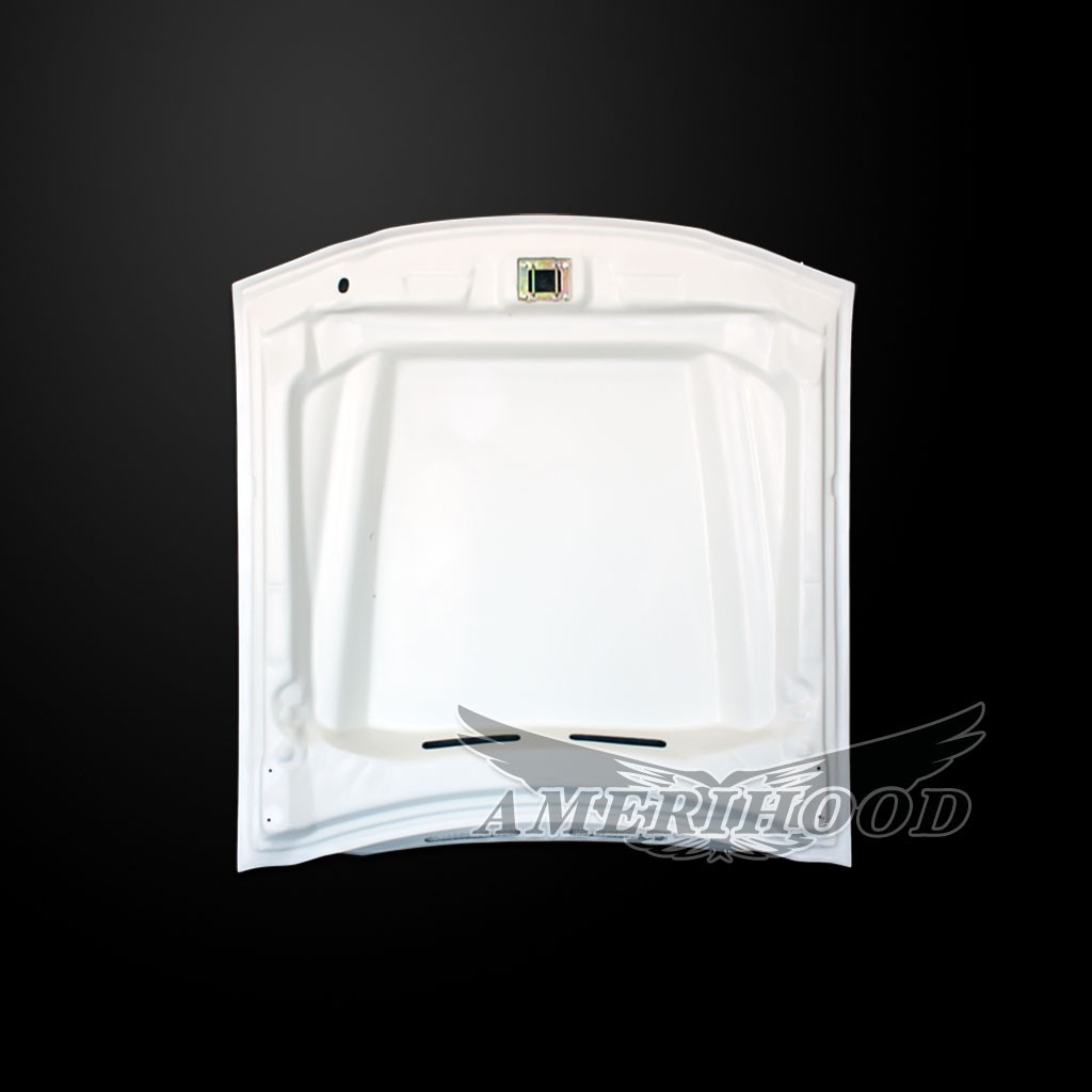 Image 5 - 3" Cowl Functional Heat Extractor Hood Fiberglass for 1994-1998 Ford Mustang by Amerihood - FM94AHT4FHW