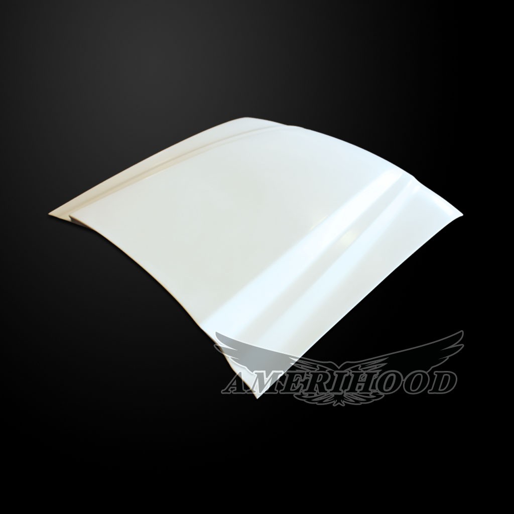 Image 7 - 3" Cowl Functional Heat Extractor Hood Fiberglass for 1994-1998 Ford Mustang by Amerihood - FM94AHT4FHW