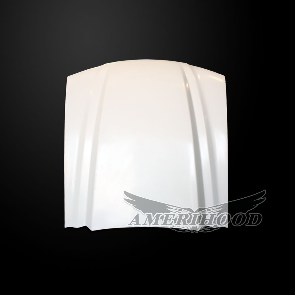 Image 8 - 3" Cowl Functional Heat Extractor Hood Fiberglass for 1994-1998 Ford Mustang by Amerihood - FM94AHT4FHW