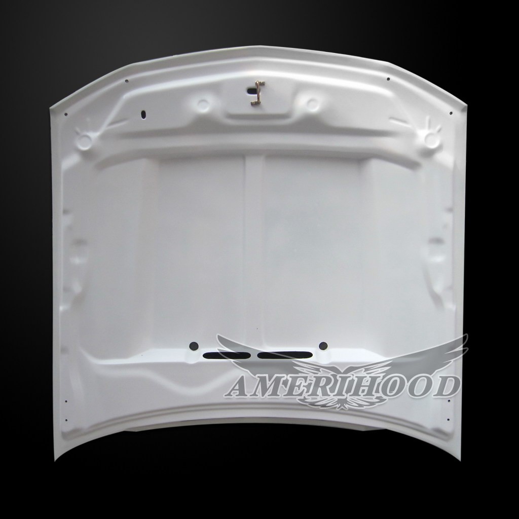 Image 4 - GT500 3" Cowl Functional Heat Extractor Fiberglass Hood for 2007-2009 Ford Mustang by Amerihood - FM05AHCWLFHW500