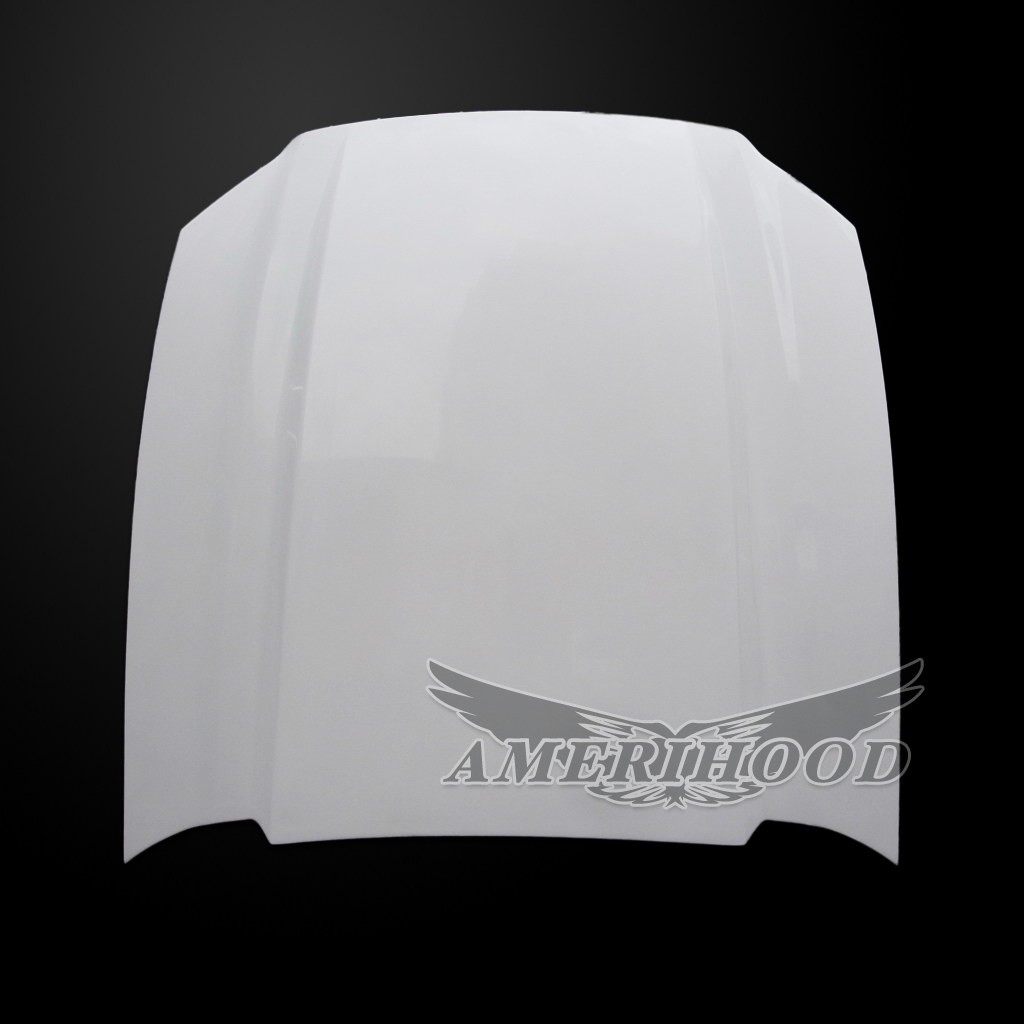 Image 6 - GT500 3" Cowl Functional Heat Extractor Fiberglass Hood for 2010-2014 Ford Mustang by Amerihood - FM10AHCWLFHW500