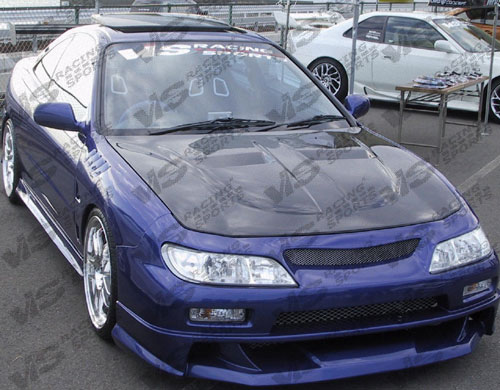 IMAGE 2 - 1994-2001 Acura Integra 2DR/4DR Xtreme GT Style Carbon Fiber Hood by ViS Racing - 94ACINT2DGT-010C
