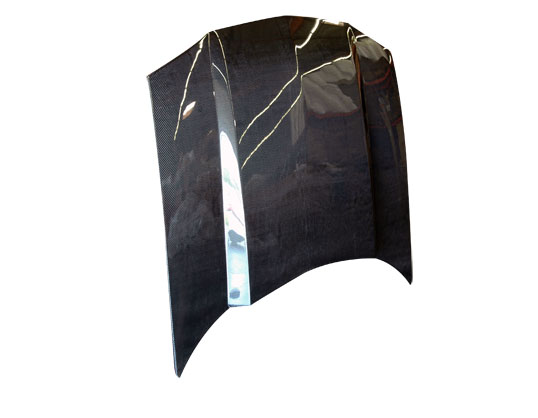 IMAGE 1 - 1993-1997 Chevrolet Camaro 2DR Cowl Induction Style Carbon Fiber Hood by ViS Racing - 93CHCAM2DCI-010C