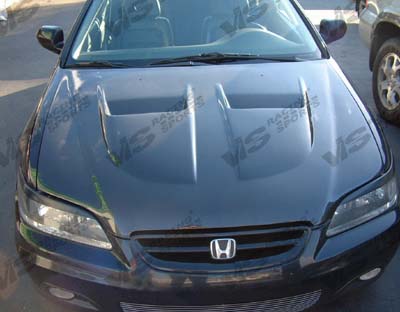 IMAGE 2 - 2000-2005 Dodge Neon 4DR Xtreme GT Style Carbon Fiber Hood by ViS Racing - 00DGNEO4DGT-010C