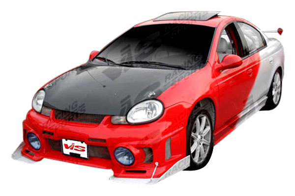 IMAGE 1 - 2000-2005 Dodge Neon 4DR OEM Style Carbon Fiber Hood by ViS Racing - 00DGNEO4DOE-010C