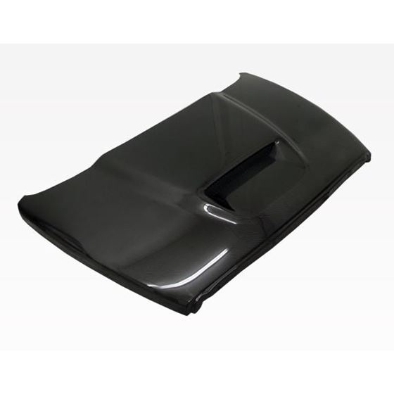 IMAGE 1 - 2002-2008 Dodge Ram 1500/2500/3500 SRT Style Carbon Fiber Hood by ViS Racing - 02DGRAM2DSRT-010C