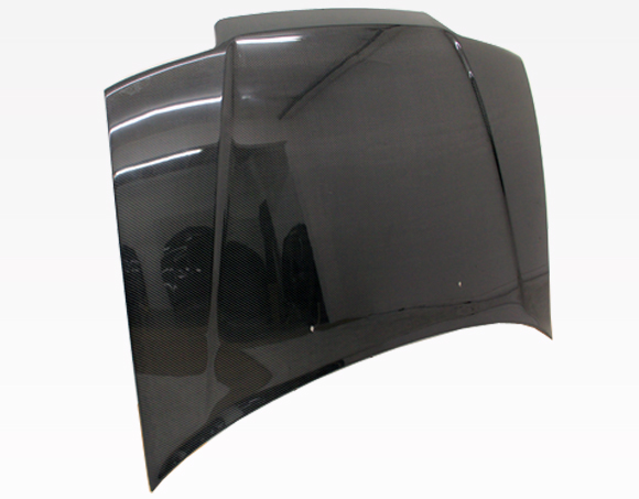 IMAGE 2 - 1988-1991 Honda Civic HB OEM Style Carbon Fiber Hood by ViS Racing - 88HDCVCHBOE-010C