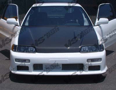 IMAGE 2 - 1988-1991 Honda CRX ZC Style Carbon Fiber Hood by ViS Racing - 88HDCRXHBZC-010C