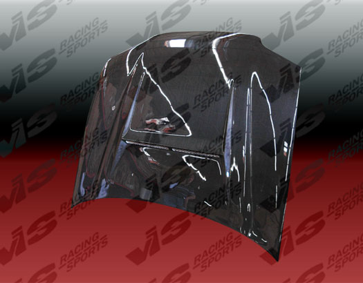 IMAGE 2 - 1992-1995 Honda Civic 2DR N 1 Style Carbon Fiber Hood by ViS Racing - 92HDCVC2DN1-010C