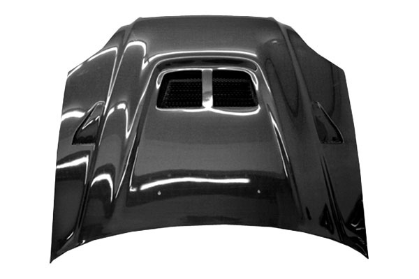IMAGE 1 - 1996-1998 Honda Civic 2DR EVO Style Carbon Fiber Hood by ViS Racing - 96HDCVC2DEV-010C