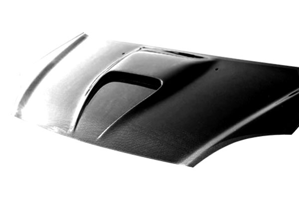 IMAGE 1 - 2002-2005 Honda Civic Si HB EP3 G Force Style Carbon Fiber Hood by ViS Racing - 02HDCVCHBGF-010C