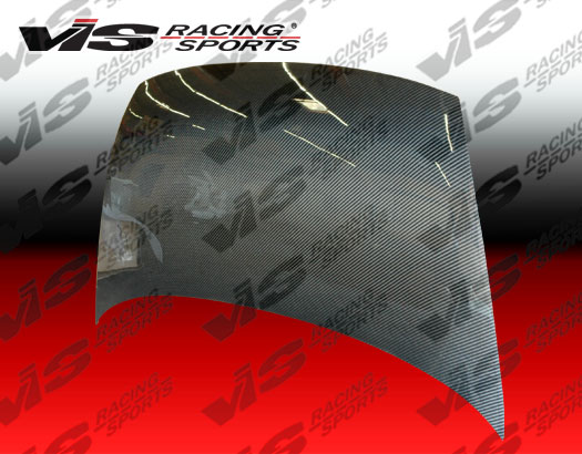 IMAGE 2 - 2006-2011 Honda Civic 4DR OEM Style Carbon Fiber Hood by ViS Racing - 06HDCVC4DOE-010C