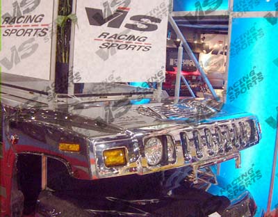 IMAGE 4 - 2003-2008 Hummer H2 OEM Style Carbon Fiber Hood by ViS Racing - 03HMH24DOE-010C