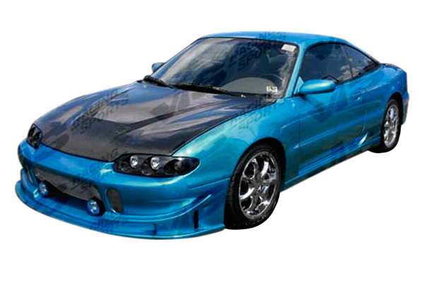 IMAGE 1 - 1993-1997 Mazda MX-6 Invader Style Carbon Fiber Hood by ViS Racing - 93MZMX62DVS-010C