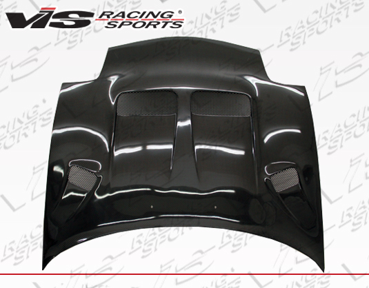 IMAGE 2 - 1993-1996 Mazda RX-7 KS Style Carbon Fiber Hood by ViS Racing - 93MZRX72DKS-010C
