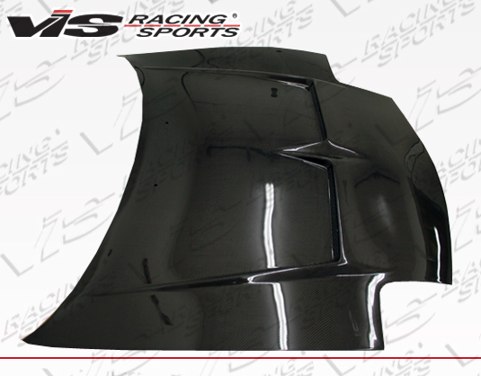 IMAGE 2 - 1993-1996 Mazda RX-7 Invader Style Carbon Fiber Hood by ViS Racing - 93MZRX72DVS-010C