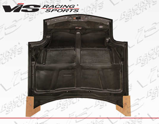 IMAGE 3 - 1993-1996 Mazda RX-7 Invader Style Carbon Fiber Hood by ViS Racing - 93MZRX72DVS-010C