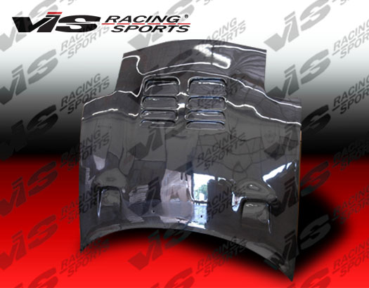 IMAGE 3 - 1993-1996 Mazda RX-7 Techno R Style Carbon Fiber Hood by ViS Racing - 93MZRX72DTNR-010C