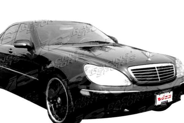 IMAGE 2 - 2000-2002 Mercedes-Benz S-Class OEM Style Carbon Fiber Hood by ViS Racing - 00MEW2204DOE-010C