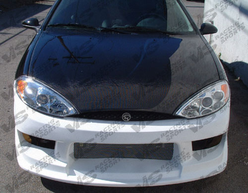 IMAGE 2 - 1999-2003 Mercury Cougar OEM Style Carbon Fiber Hood by ViS Racing - 99MYCOU2DOE-010C