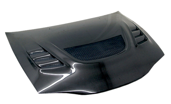 IMAGE 1 - 1995-1999 Mitsubishi Eclipse G Speed Style Carbon Fiber Hood by ViS Racing - 95MTECL2DGS-010C