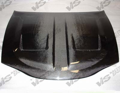 IMAGE 3 - 1995-1999 Mitsubishi Eclipse Xtreme GT Style Carbon Fiber Hood by ViS Racing - 95MTECL2DGT-010C